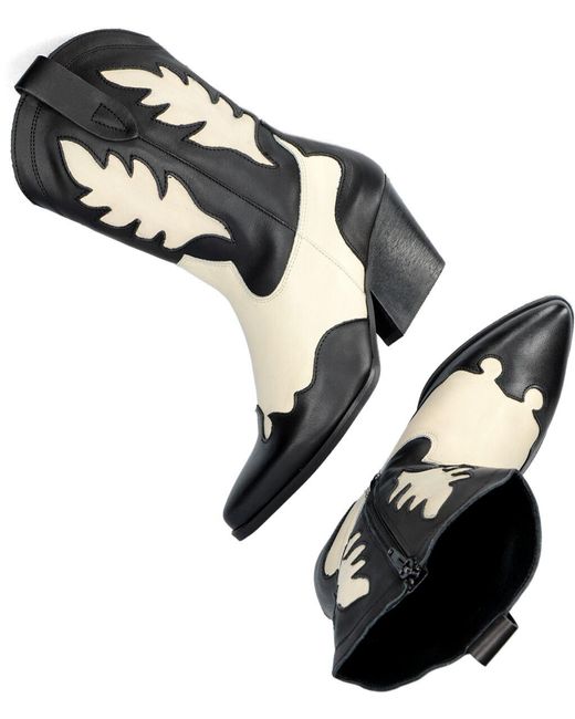 Omoda Black Cowboystiefel R18113