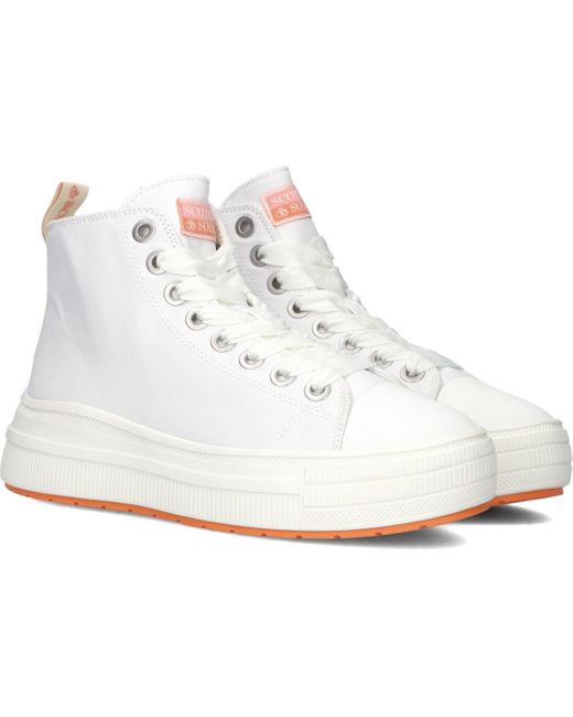 Scotch & Soda Black Sneaker High Iris Damen