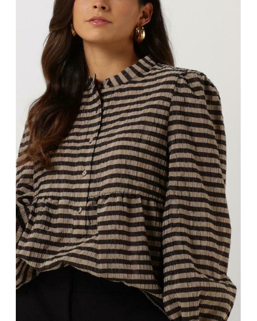 Levete Room Natural Bluse Lr-Vela 1 Blouse Damen