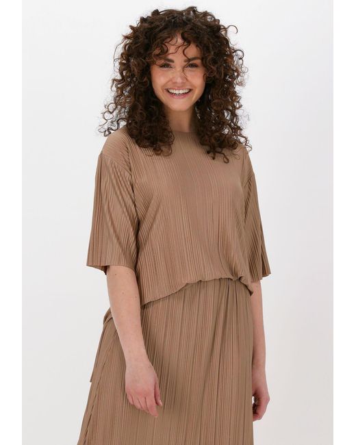 Catwalk Junkie Brown Top Ts Waves Damen