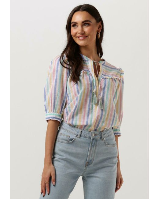 MOLIIN Copenhagen Gray Hell- Bluse Flora