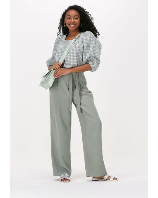 My Essential Wardrobe Gray Bluse Sally Blouse