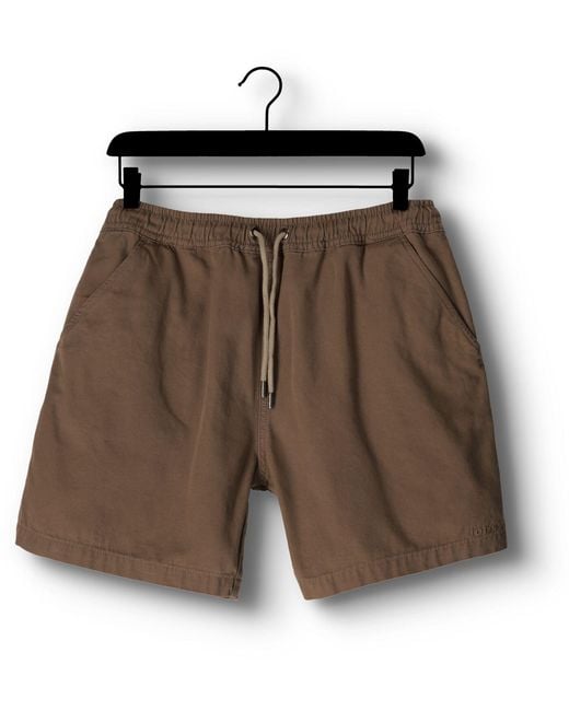 Forét Kurze Hose Home Short in Brown für Herren