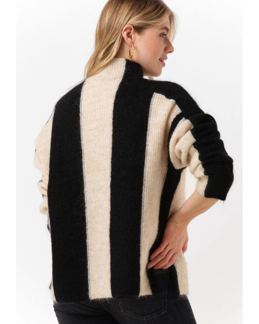 Second Female Black Rollkragenpullover Hertha Knit T-neck