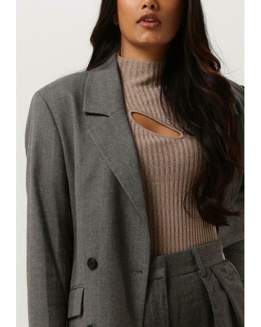 Second Female Gray Blazer Holsye Blazer