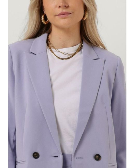 My Essential Wardrobe Purple Blazer 27 The Tailored Blazer Damen