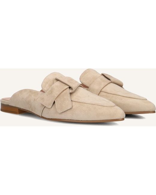 Stefano Lauran Black Damen Slipper E2573F