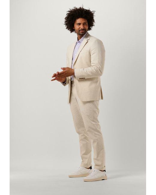 SELECTED Hose Slhrelax180-martin Linen Trouser Ex in Natural für Herren