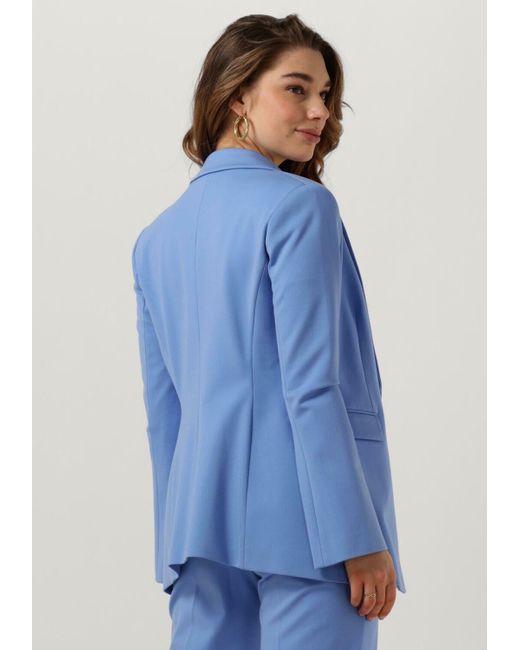 Beaumont Organic Blue Blazer Blazer Midlong Double Jersey Damen