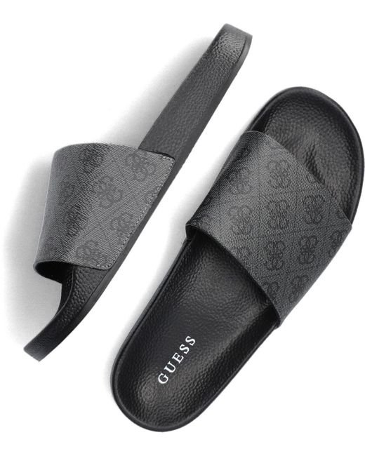 Guess Badelatsche Colico in Black für Herren