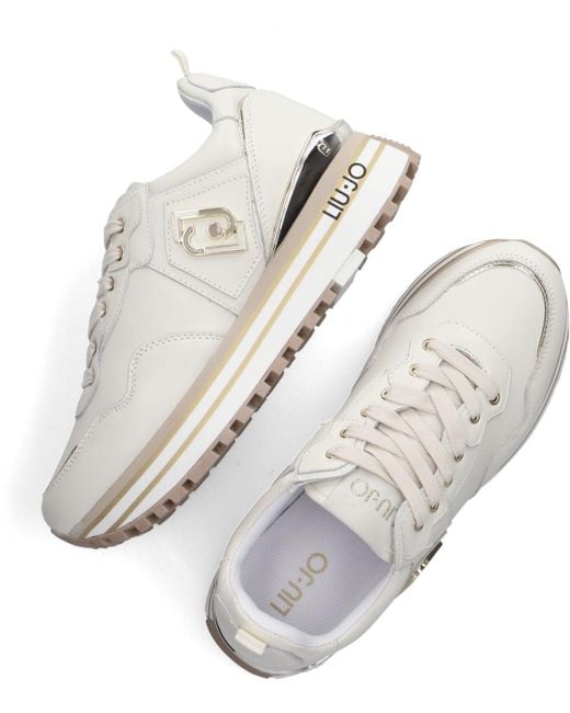 Liu Jo Black Sneaker Low Maxi Wonder 01