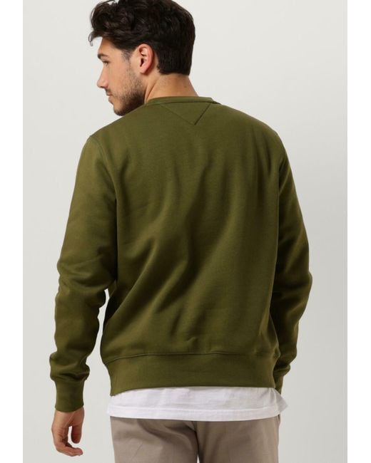 Tommy Hilfiger Sweatshirt Tommy Logo Sweatshirt in Green für Herren