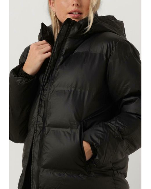 Neo Noir Black Wattierte Jack Fox C Puffer Jacket