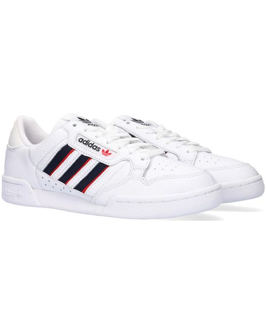 adidas Sneaker Low Continental 80 Stripes in Weiß für Herren - Lyst