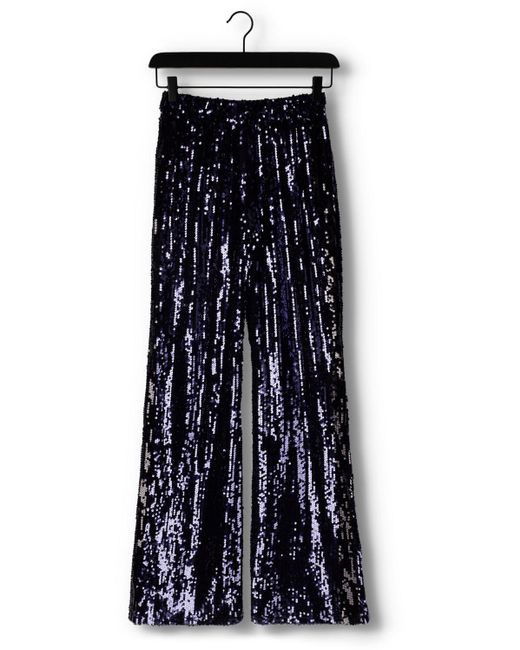 Colourful Rebel Black Hose Emy Sequins Flare Pants
