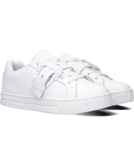 Versace Jeans Black Sneaker Low Fondo Court