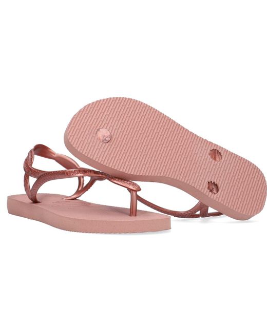 Havaianas Black Zehentrenner Luna Mädchen