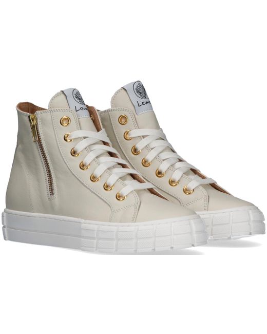 Witte LEMARÉ Hoge sneaker 2300S | Omoda