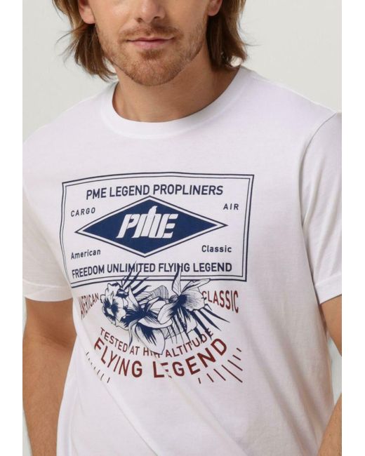 PME LEGEND T-Shirt Short Sleeve R-Neck Single Jersey Lw Play Herren in Gray für Herren