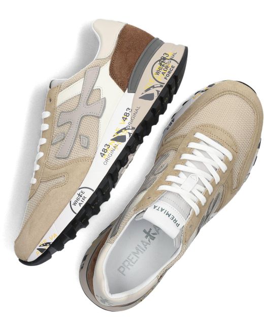 Premiata Sneaker Low Mick in Black für Herren