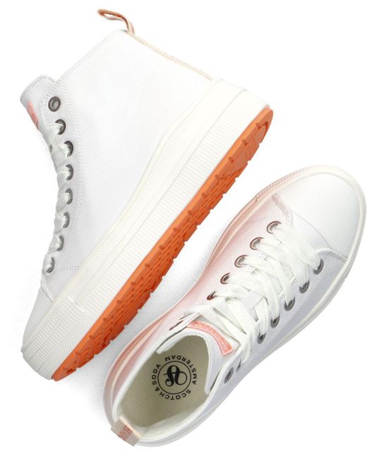Scotch & Soda Black Sneaker High Iris Damen