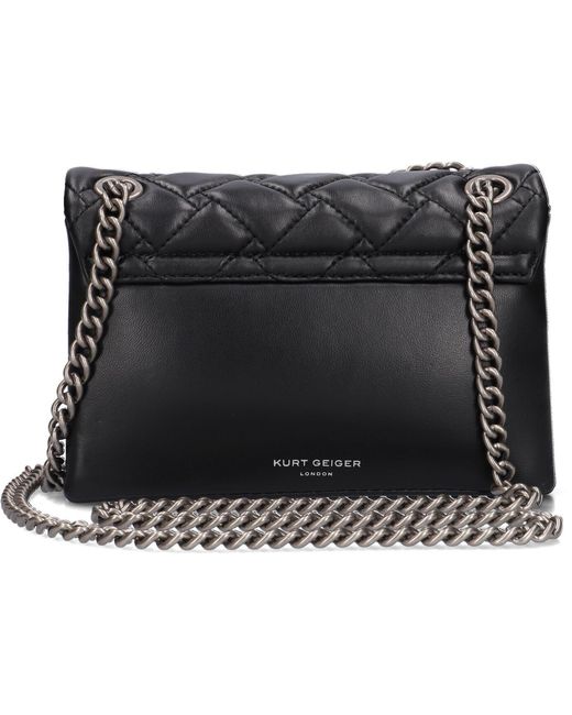 Kurt Geiger Black Umhängetasche Mini Kensington X Bag