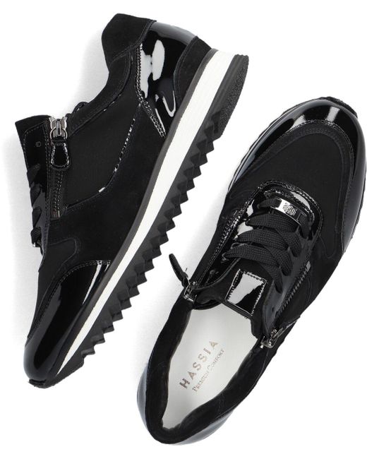 HASSIA Black Sneaker Low Porto