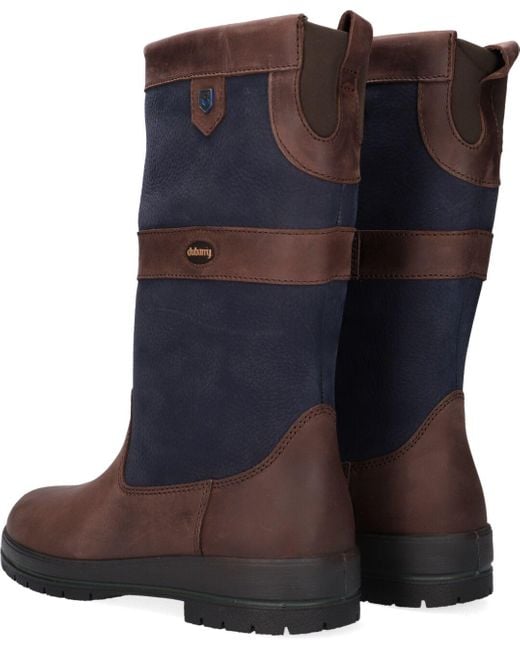 Dubarry Blue Blaue Hohe Stiefel Kildare
