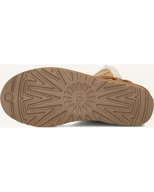 Ugg Brown Damen Stiefel W Bailey Tie