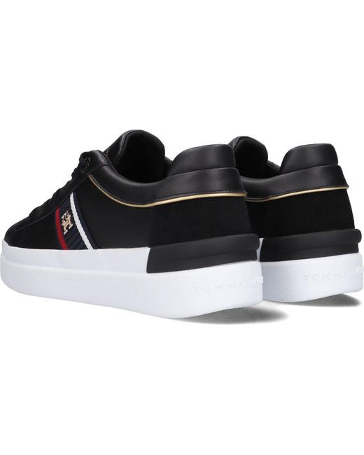 Tommy Hilfiger Black Sneaker Low Corp Webbing Court Sneaker