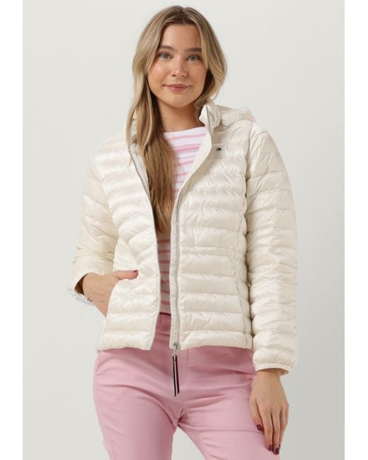 Tommy Hilfiger Natural Wattierte Jack Feminine Lw Down Jacket