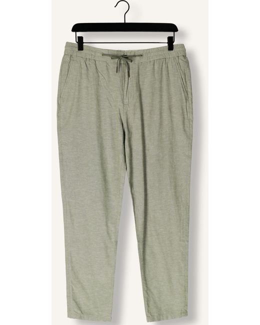Scotch & Soda Herren Hosen Warren Cotton Linen Twill Jogger in Natural für Herren