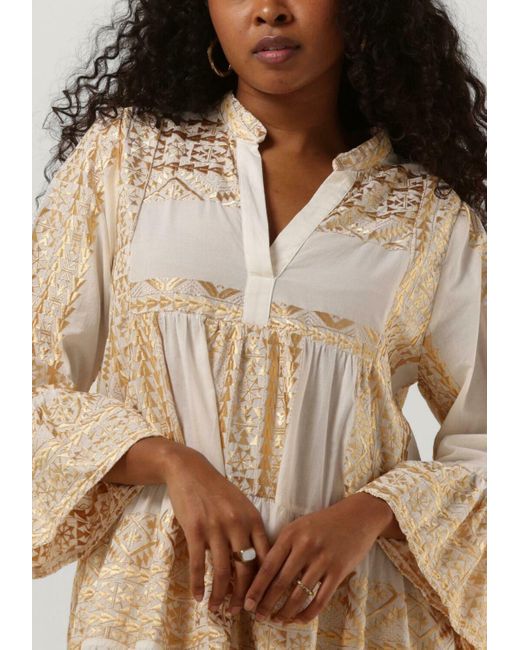 Greek Archaic Kori Brown Minikleid 230631 Damen