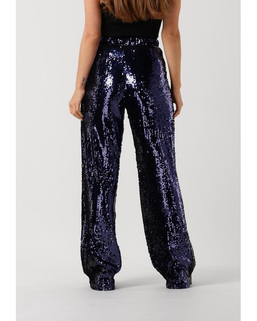 Colourful Rebel Black Hose Emy Sequins Flare Pants