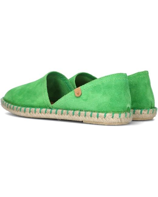 Verbenas Green Espadrilles Carmen Damen