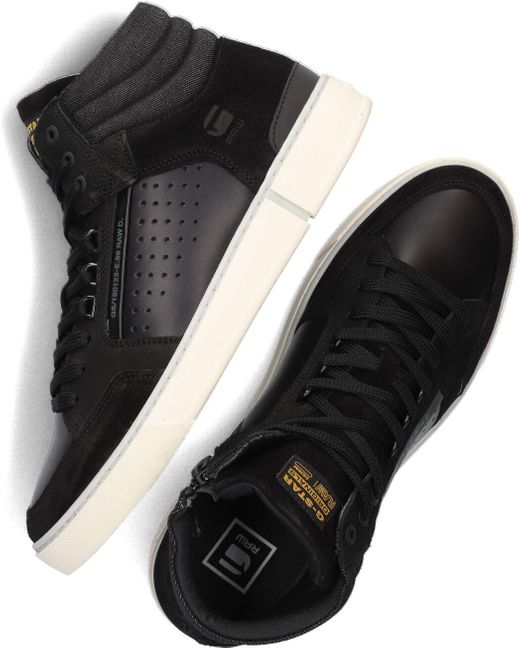 G-Star Sneaker High Ravond Ii Mid Lea M Herren in Black für Herren