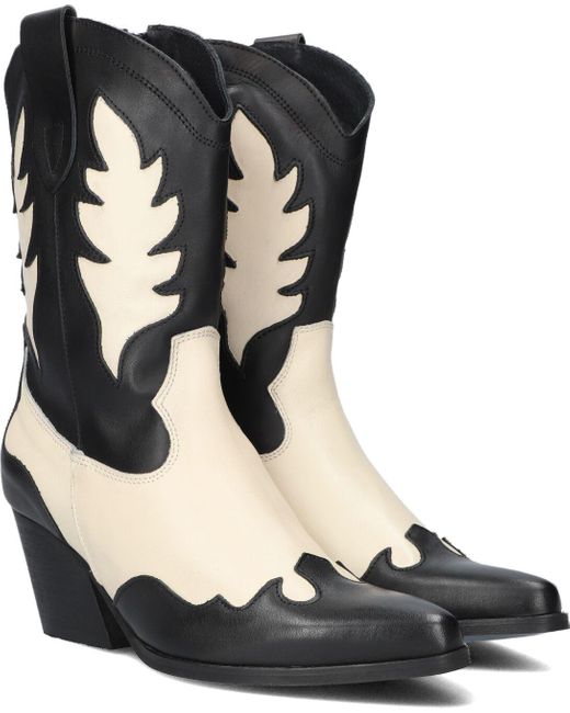 Omoda Black Cowboystiefel R18113