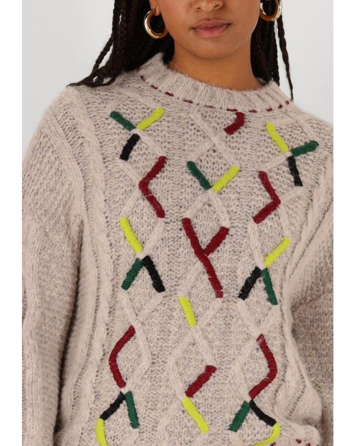 Pom Red Damen Pullover & Cardigans Cable