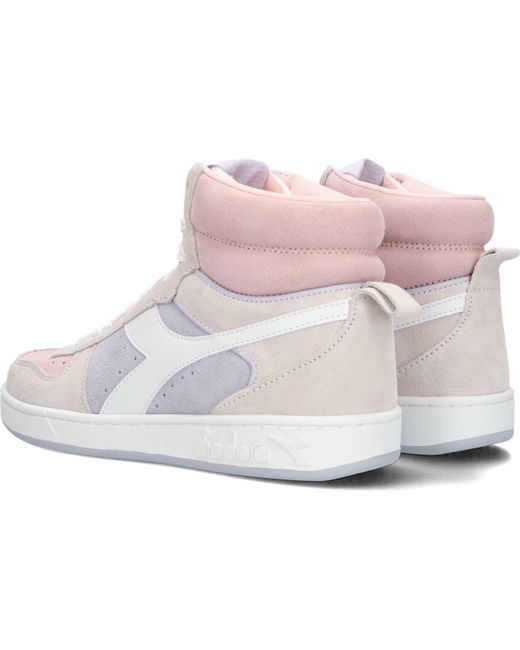 Diadora Black Sneaker High Magic Basket Mid Damen
