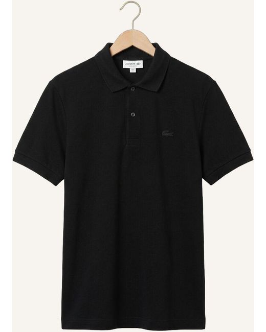 Lacoste Herren Polos & T-Shirts Regular Fit Cotton Blend Polo Shirt in Black für Herren