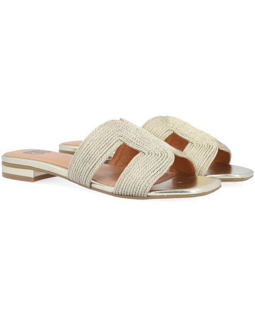 Bibi Lou Gouden Slippers 839z94hg in het Metallic - Lyst