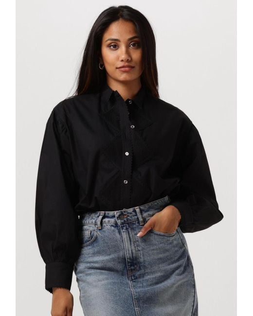 Antik Batik Black Bluse Laura Blouse