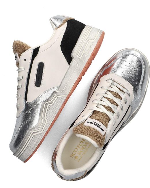 Scotch & Soda Black Sneaker Low Lillie Low