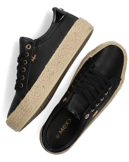 Mexx Zwarte Lage Sneakers Chevelijn 05 in het Zwart - Lyst