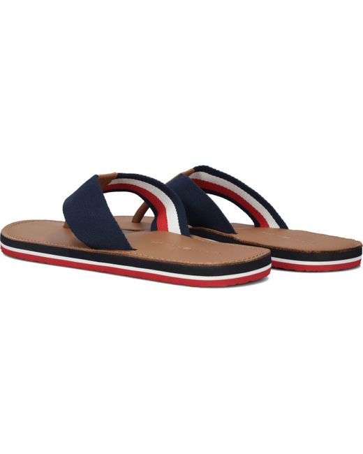 Tommy Hilfiger Pantolette Elevated Beachh in Black für Herren