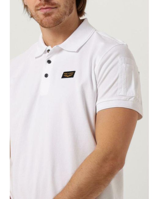 PME LEGEND Polo-Shirt Trackway Polo Herren in White für Herren