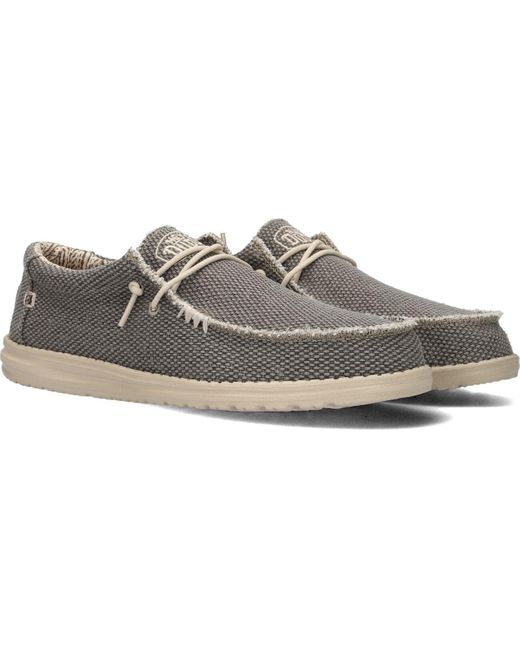 HeyDude Slipper Wally Braided Herren in Black für Herren
