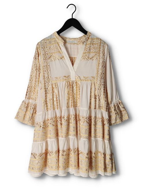 Greek Archaic Kori Brown Minikleid 230631 Damen