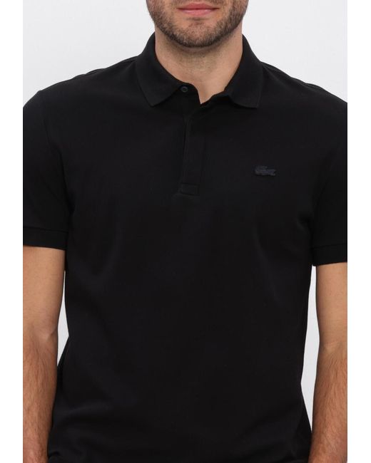 Lacoste Herren Polos & T-Shirts Regular Fit Cotton Blend Polo Shirt in Black für Herren