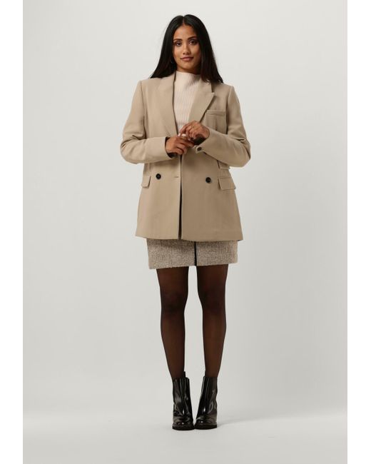 Bruuns Bazaar Natural Minirock Bergenia Mabella Skirt